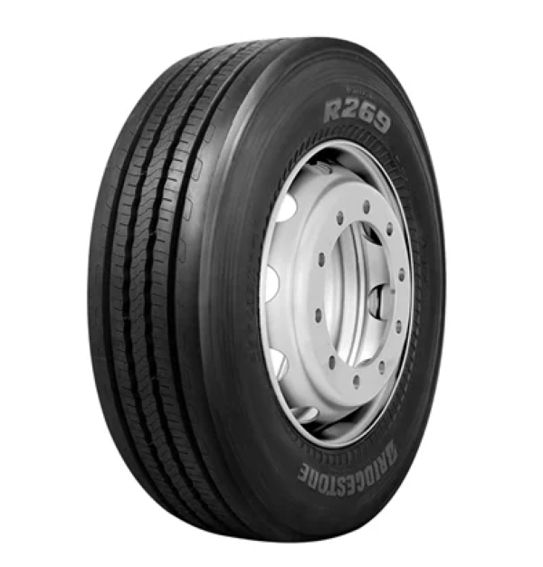 Pneu 295/80R22,5 Bridgestone R269 Liso 154/149L 18 Lonas (17,7mm)